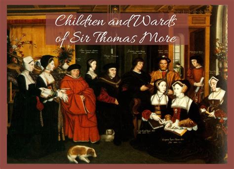 tudor thomas|thomas more children.